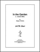 In the Garden SATB choral sheet music cover